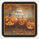 Recherche de chat effrayant autocollants Citrouille