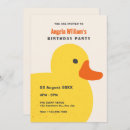 Recherche de canard jaune invitations Oiseau