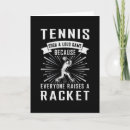 Recherche de tennis match vœux cartes Sports
