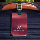 Recherche de acier bagages étiquettes Métal brossé