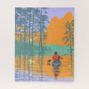 Recherche de kayak puzzles Rivière