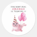 Recherche de animal marin autocollants Aquarelle