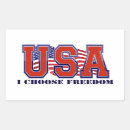 Recherche de 4 juillet rectangles autocollants Patriotisme