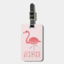Recherche de flamant bagages étiquettes Flamants roses