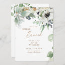 Recherche de greenery bridal shower invitations Élégant