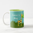 Recherche de girafes tasses Pour enfants