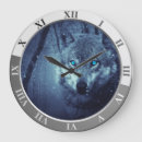 Recherche de loup sauvage horloges Hiver