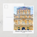 Recherche de musée du louvre à paris cartes postales Vacances