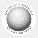 Recherche de balle golf autocollants Athlète