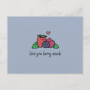 Recherche de myrtille cartes postales Fraise