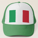 Recherche de drapeaux du monde casquettes Italie
