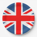 Recherche de bretagne assiettes en papier Union jack