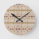Recherche de toile de jute horloges Élégant