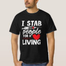 Recherche de stab tshirts Médecin