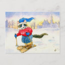 Recherche de chat neige cartes postales Paysage