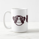 Recherche de trois singes tasses Parler du mal