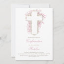 Recherche de de bébé confirmation invitations Fille