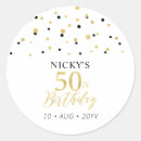 Recherche de anniversaire 50 autocollants Moderne