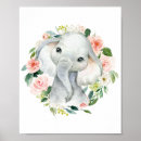 Recherche de pastel elephant posters Rose
