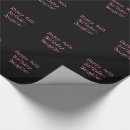 Recherche de quarantième anniversaire papier cadeau Noir