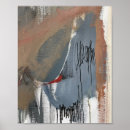 Recherche de gris et rouge posters Peinture
