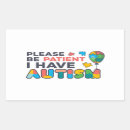 Recherche de arcs en ciel rectangles autocollants Autiste