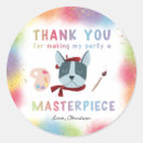 Recherche de peinture autocollants Chiot