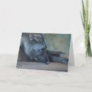 Recherche de loup noir vœux cartes Faune