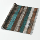 Recherche de turquoise papier cadeau Rustique