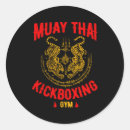 Recherche de kickboxing autocollants Muay thai