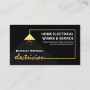 Recherche de cable électrique cartes visite Électricien