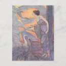 Recherche de cygne vintage cartes postales Oiseaux