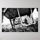 Recherche de roue de la vie posters Noir et blanc