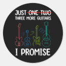 Recherche de guitare basse autocollants Humour