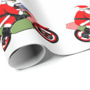 Recherche de motard papier cadeau Motocyclette