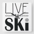 Recherche de sur des skis horloges Montagne