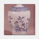 Recherche de vase bleu magnets Blanc