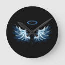 Recherche de bleu brillant horloges Ailes