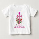 Recherche de croix bébé tshirts Jésus