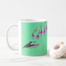 Recherche de fleur rose fuchsia tasses Vert
