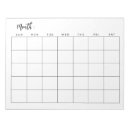 Recherche de calendriers blocsnotes Planificateur mensuel