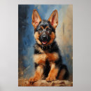 Recherche de chiot berger allemand posters Drôle