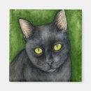 Recherche de noir chat aimant magnets Meow