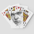 Recherche de regard jeux de cartes Portrait