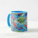 Recherche de vie marine tasses Poisson