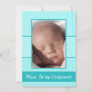 Recherche de godparent invitations Bleu