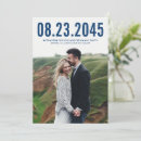 Recherche de navy blue save the dates Typographie
