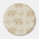 Recherche de motif floral magnets Crème