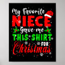 Recherche de nièce posters Noël