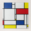 Recherche de géométrique puzzles De stijl